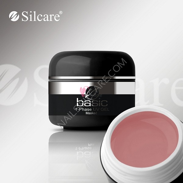 Gel UV Basic Nailo Silcare camuflaj Masked vascozitate ridicata 5 ml